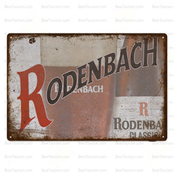 Rodenbach Vintage Look Metal Beer Sign