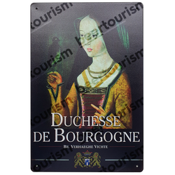 Duchesse de Bourgogne Vintage Look Metal Beer Sign