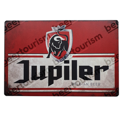 Jupiler Vintage Look Metal Beer Sign